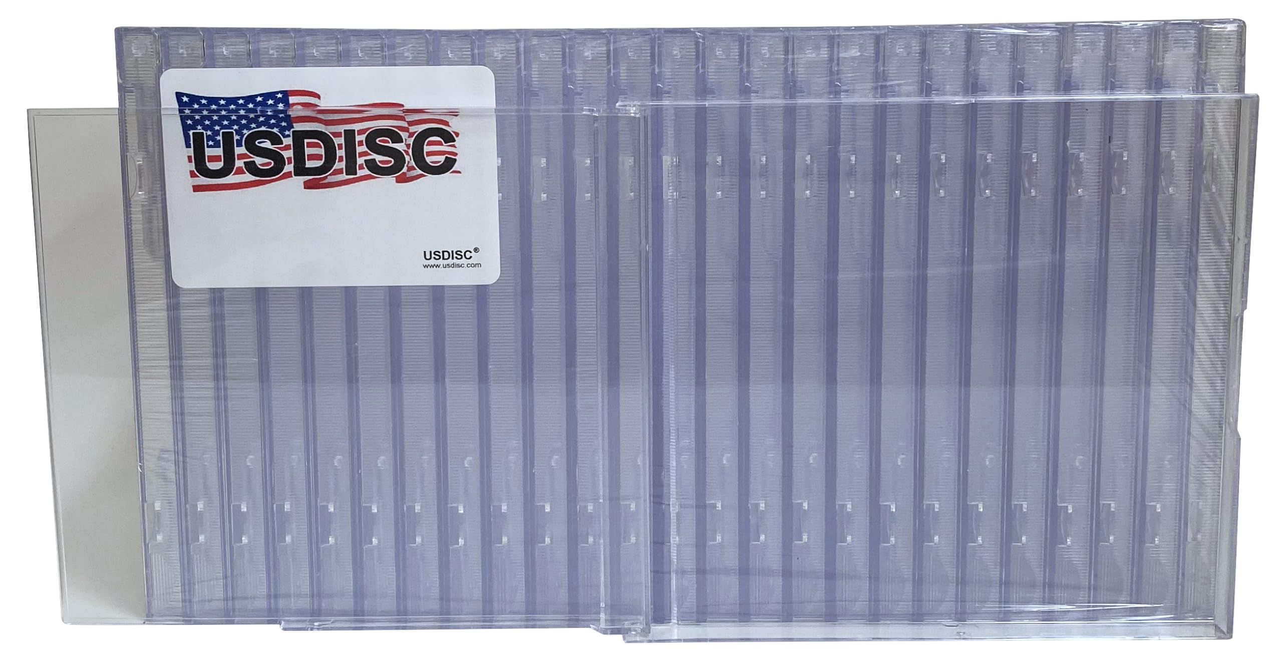 200 Pack Clear Standard 10.4mm Calendar Display Cases - Perfect for Office Organization, Retail Displays & Home Decor
