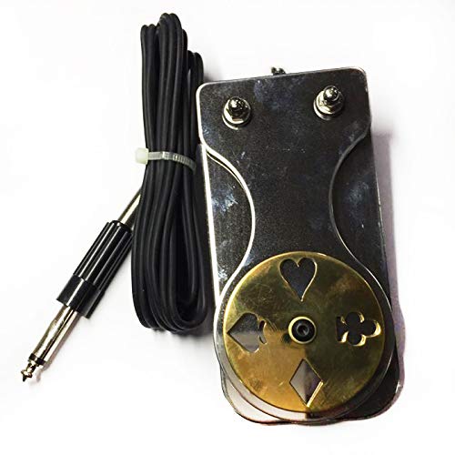 Heavy Duty Flat Foot Switch for Tattoo Machine - Professional Pedal Control for Tattoo Artists - Perfect for Tattoo Studios & Home Use