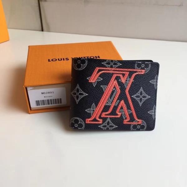 Authentic LV Monogram Upside Down Canvas Multiple Wallet - Luxury Designer Card Holder for Men & Women - Perfect for Travel, Business & Everyday Use