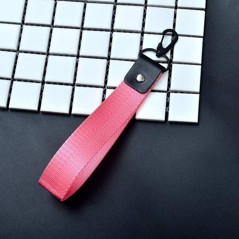 5-Pack Nylon Wrist Lanyard with Lobster Clasps - Multi-Color for Keys & Wallets