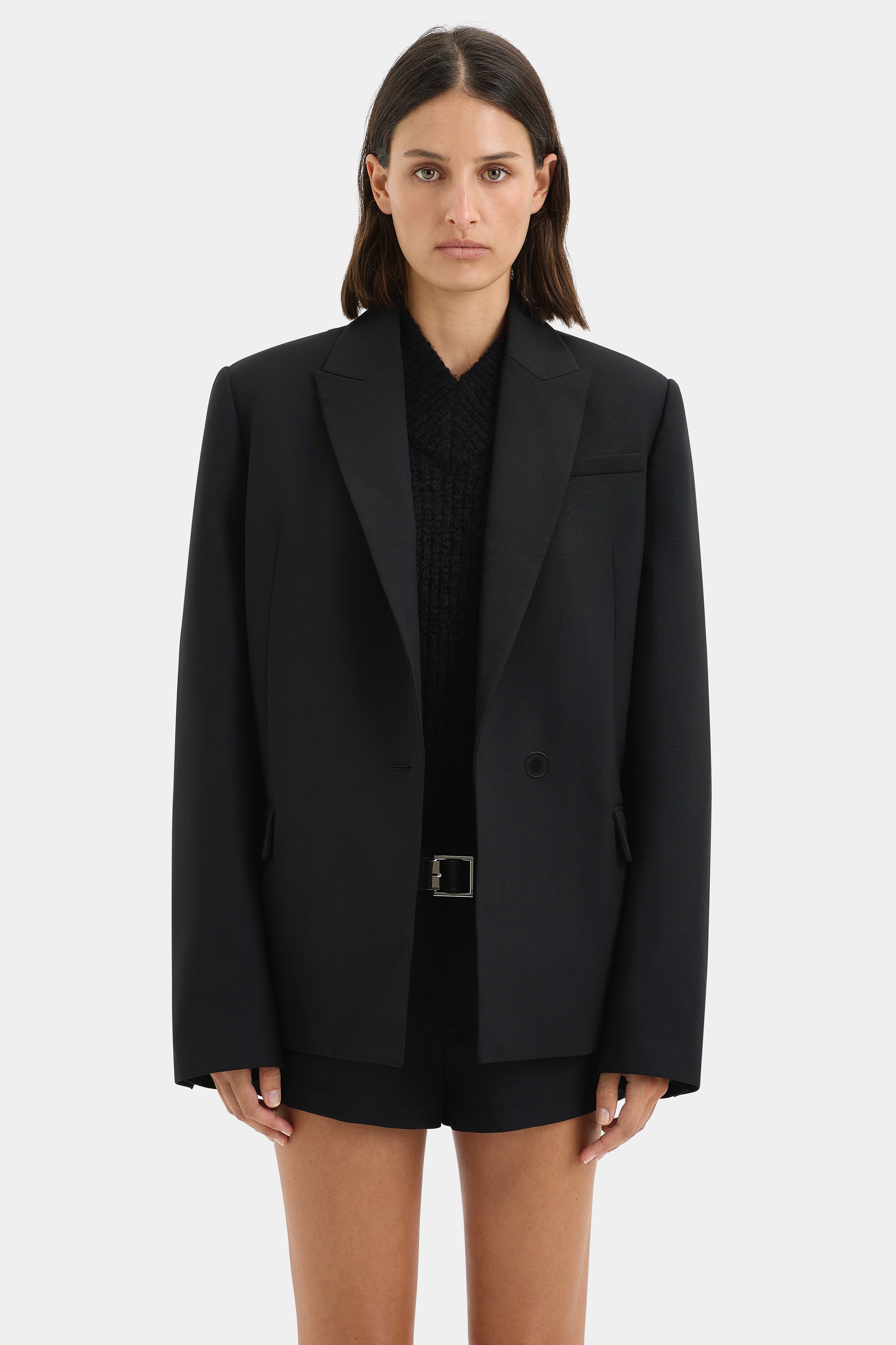Stylish Dylan Black Blazer for Men - Perfect for Business Meetings, Weddings & Formal Events