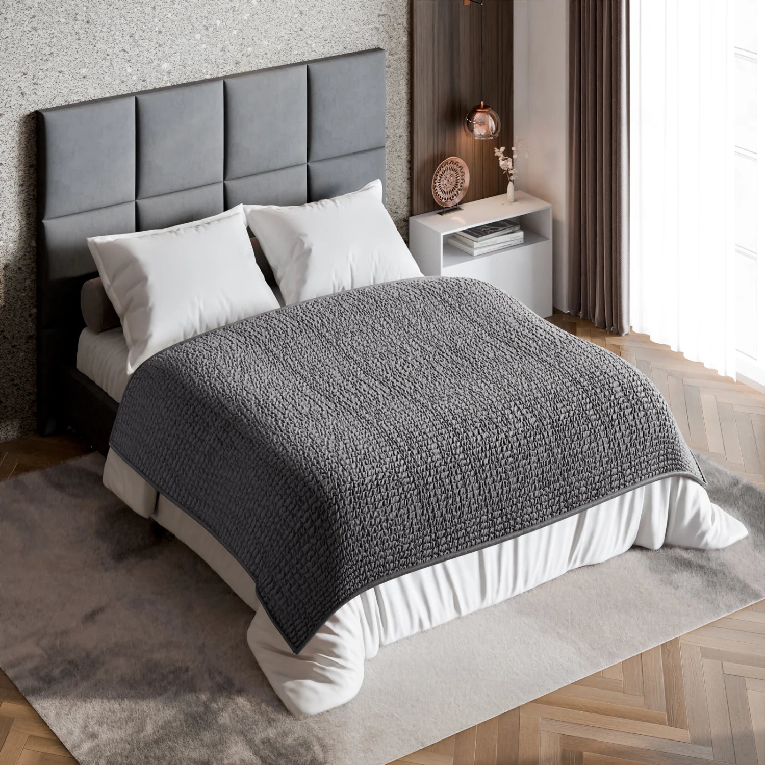 Waterproof Queen Size Blanket - Soft, Durable & Washable for Bed, Sofa & Outdoor Use