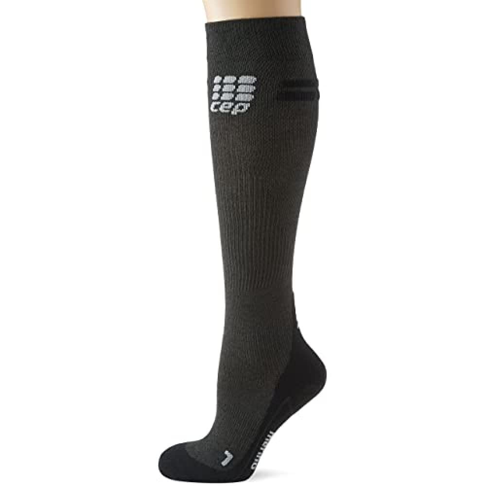 CEP Women's Progressive+ Merino Wool Compression Running Socks - Moisture-Wicking & Breathable for Marathon, Hiking & Workout - Ideal for Cold Weather & Long-Distance Running