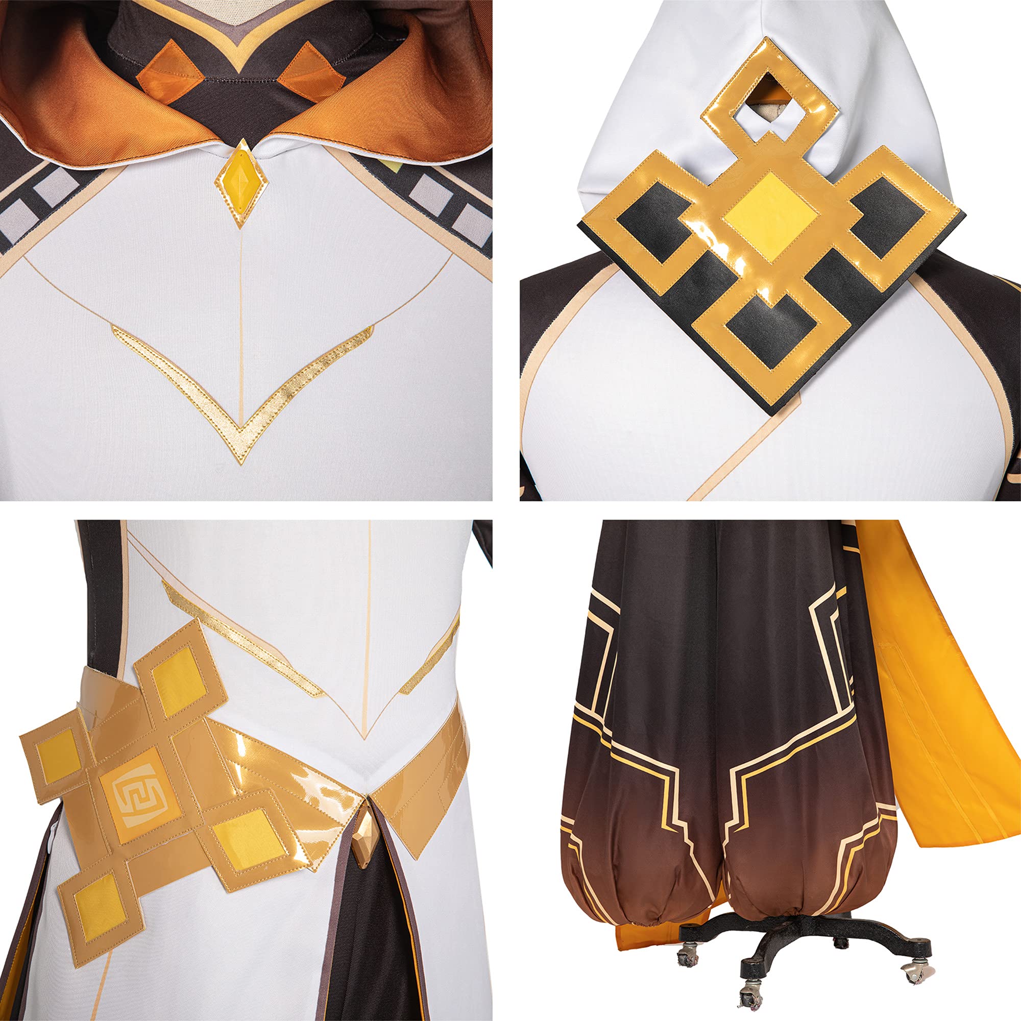 Albedo Cosplay Costume Full Set - Halloween Anime Roleplay Outfit for Adults | Perfect for Cosplay Events, Halloween Parties & Anime Conventions