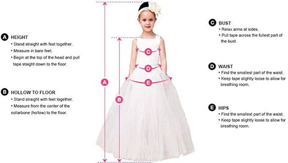 First Communion Dress for Girls - Elegant Lace Embroidery Flower Girl Pageant Gown with Long Sleeves & Train - Perfect for Baptism, Christening, Birthday Party & Special Occasions