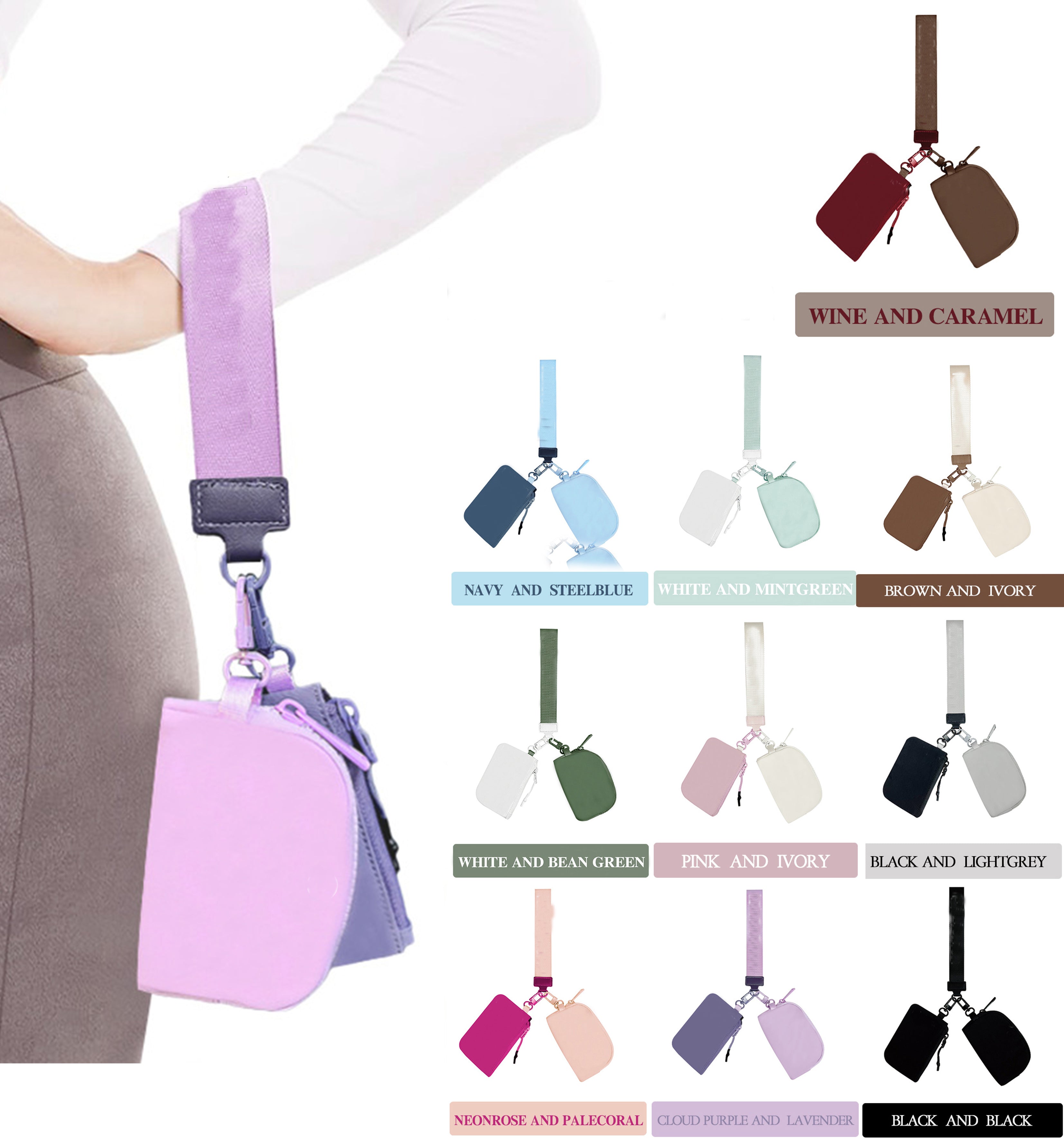 Stylish 2-Piece Purse Set for Women - Trendy Handbag & Wallet Combo | Perfect for Work, Travel & Everyday Use