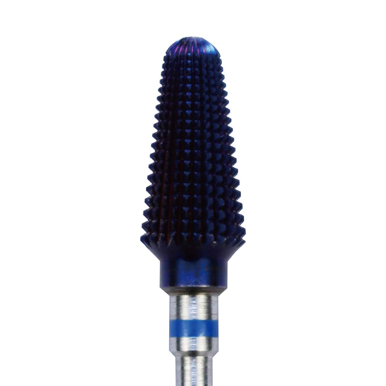 Purple Coated C & I Tapered Tornado & Texas Tornado Nail Drill Bit for Professional Nail Drill Machine - Perfect for Acrylic Nails, Gel Extensions & Nail Art