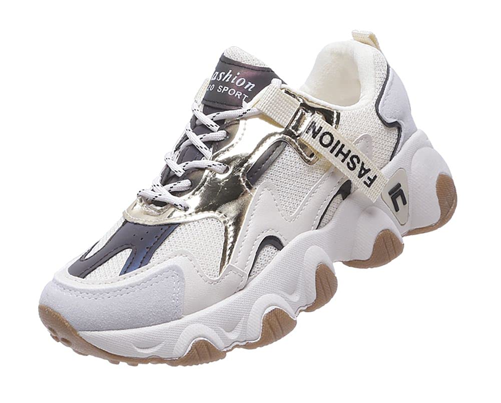 VV87 Women's Platform Mesh Sneakers - Lightweight Comfortable Running Shoes for Jogging, Walking & Workout - Perfect for Gym, Travel & Everyday Wear