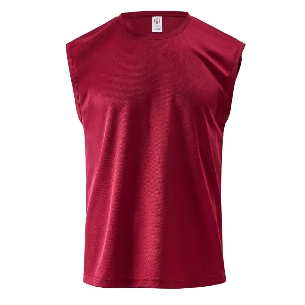 Men's Performance Tank Top - Breathable Quick-Dry Workout Shirt for Running, Gym & Outdoor Activities