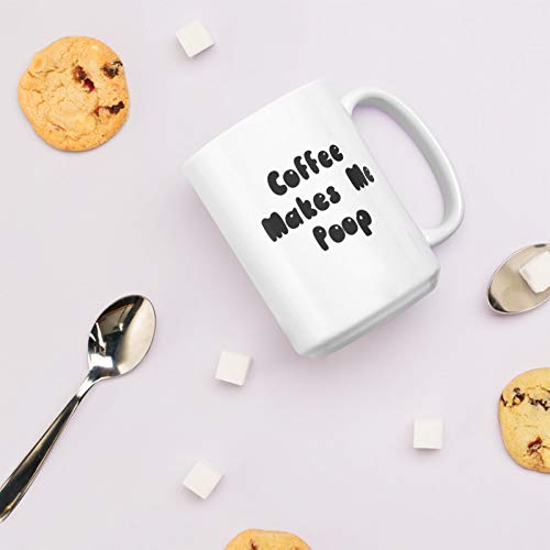 Funny Coffee Mug - 11oz Ceramic Novelty Gift for Tea & Coffee Lovers - Perfect for Office & Home Use