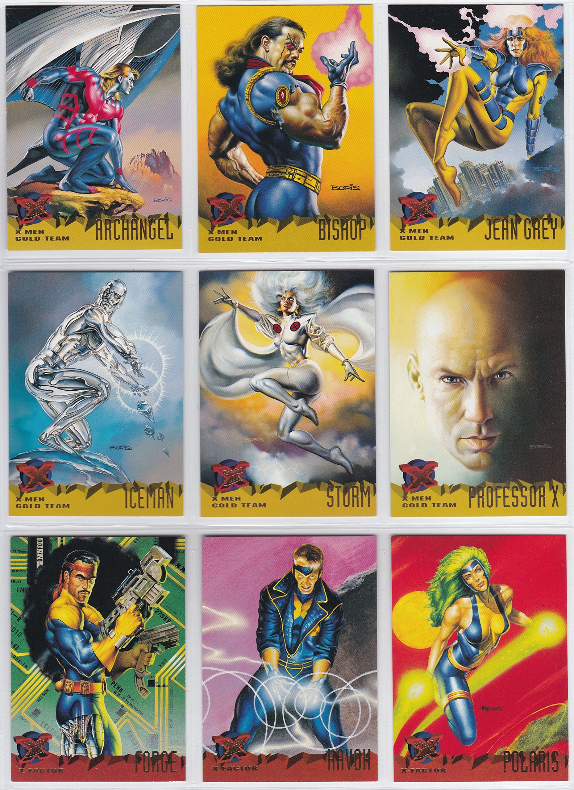 1995 Fleer Ultra X-Men Base Set - 150 NM/M Marvel Trading Cards for Collectors & Fans - Perfect for Display, Gifts, and Comic Con Events
