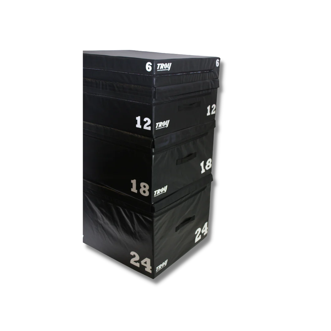 Stackable Plyo Box - Adjustable Height Plyometric Jump Box for CrossFit, Home Gym & Workout Training - Perfect for Agility, Strength & Cardio Exercises
