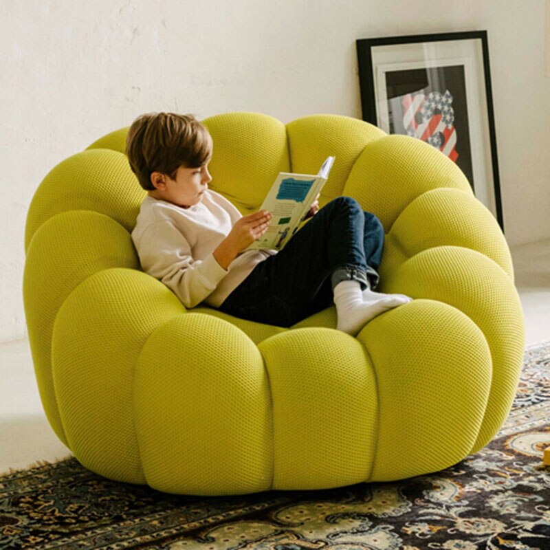 Luxury Sponge Designer Recliner Sofa Chair - Premium Comfort for Living Room, Home Theater & Office Relaxation