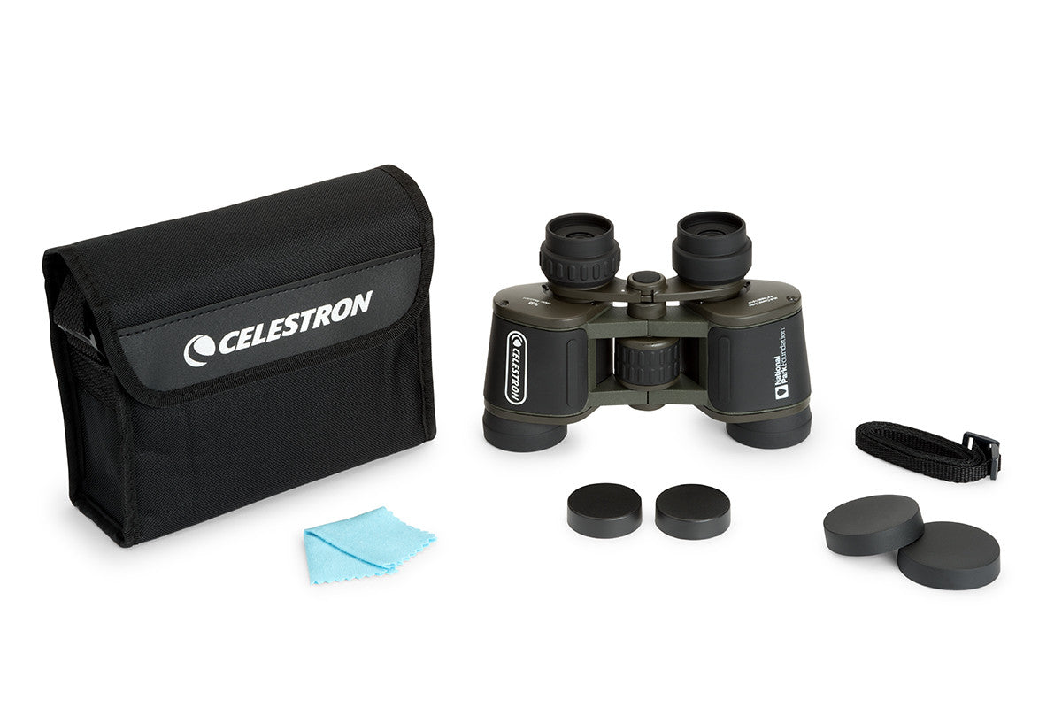 National Park Foundation 7x35 Binoculars - High Power Compact Binoculars for Bird Watching, Hiking & Outdoor Adventures (Perfect for Travel, Wildlife Viewing & Sporting Events)