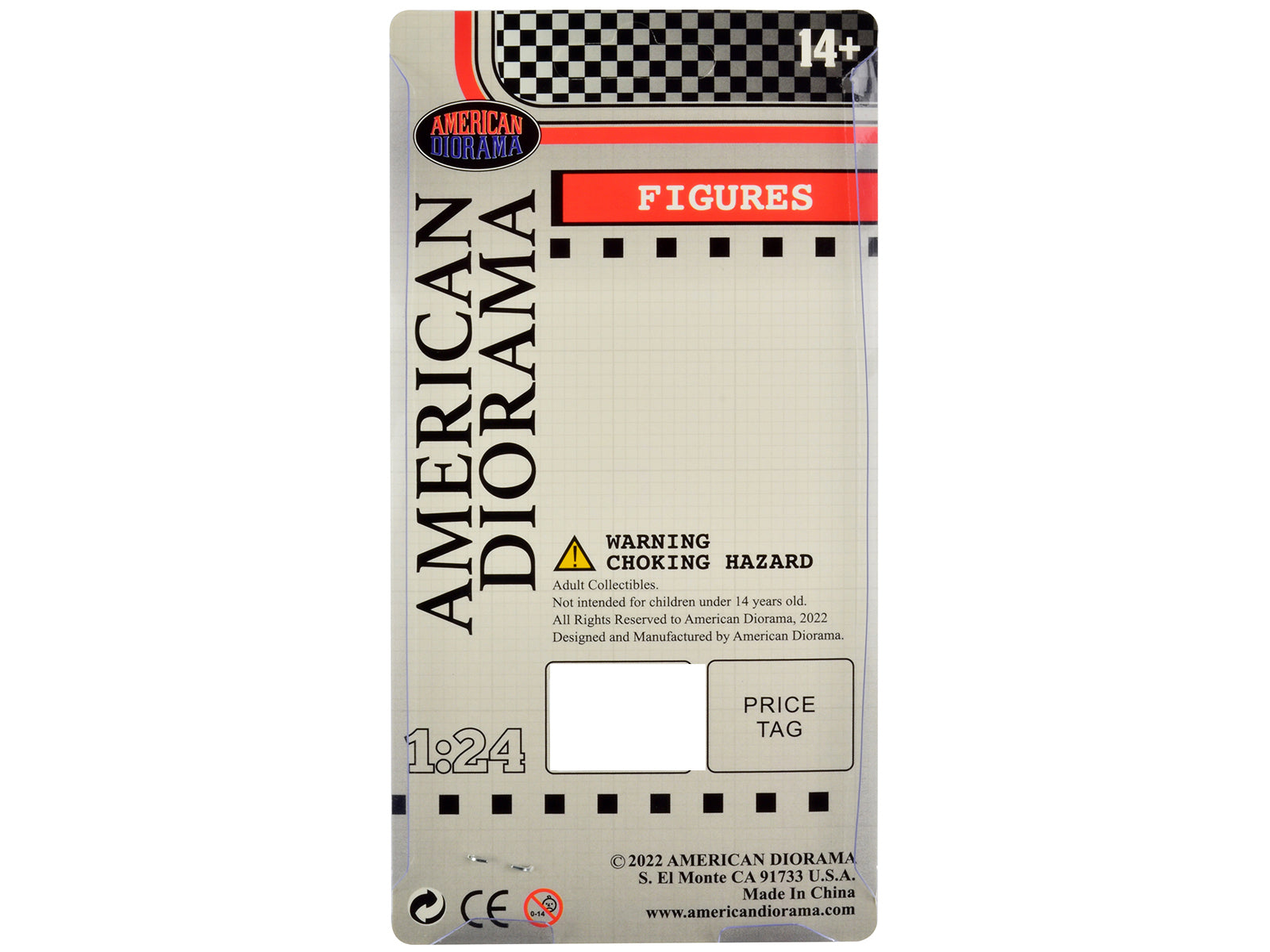 1/24 Scale Gentlemen's Club Figure 5 - Highly Detailed Model Car Accessory by American Diorama - Perfect for Diorama, Model Train Layouts & Collectible Displays