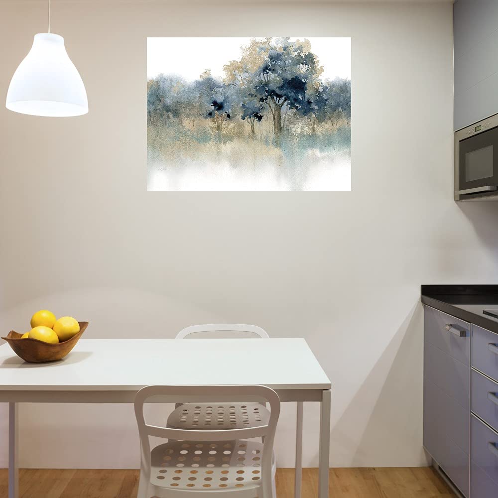 Large Canvas Wall Art - Waters Edge II Painting by Carol Robinson (32x24 inches) - Stunning Fine Art Decor for Bedroom, Living Room & Office - Perfect for Modern Home & Office Decor