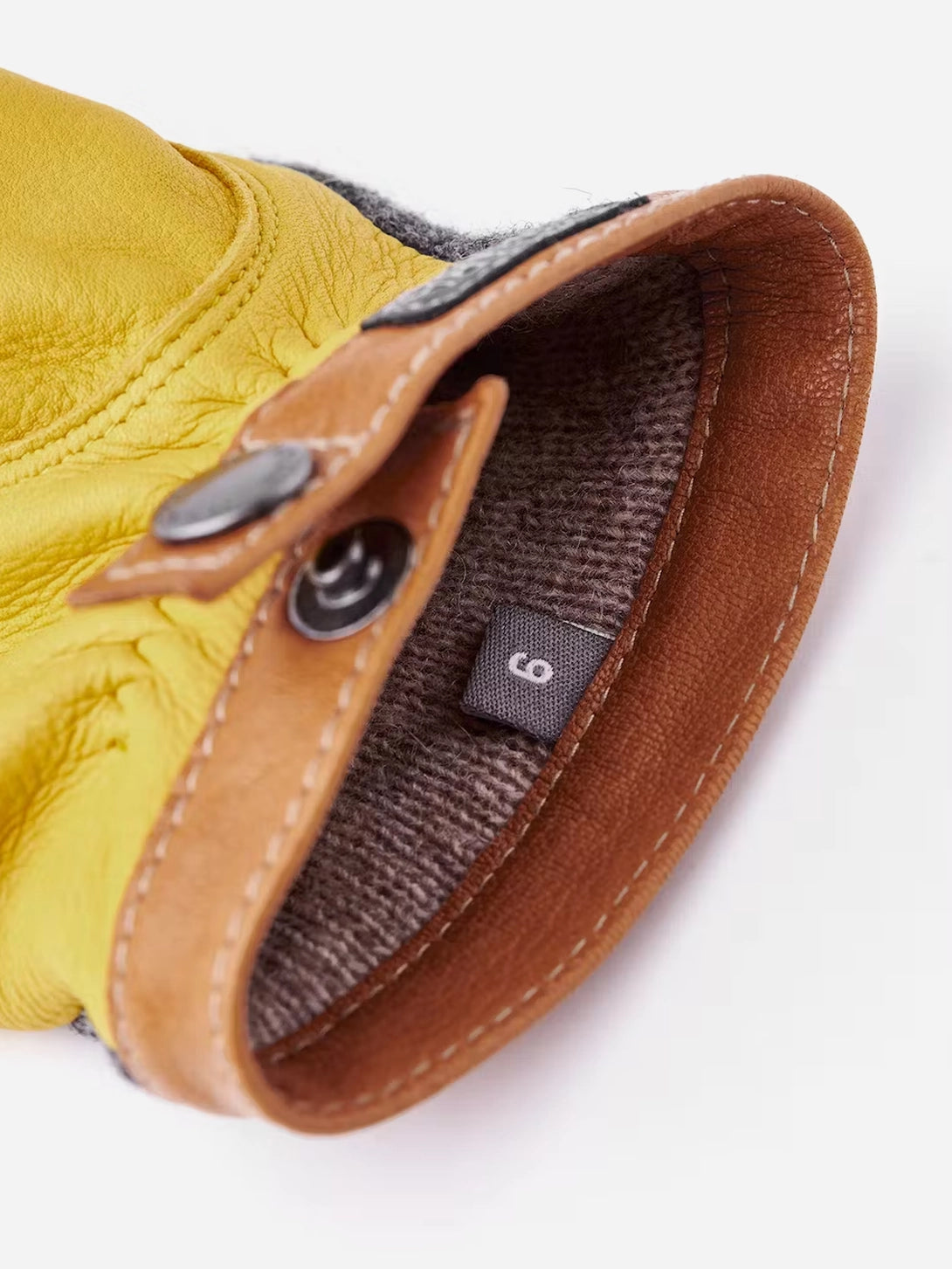 Premium Deerskin Wool Tricot Gloves - Soft & Warm Winter Accessories for Outdoor Activities & Cold Weather