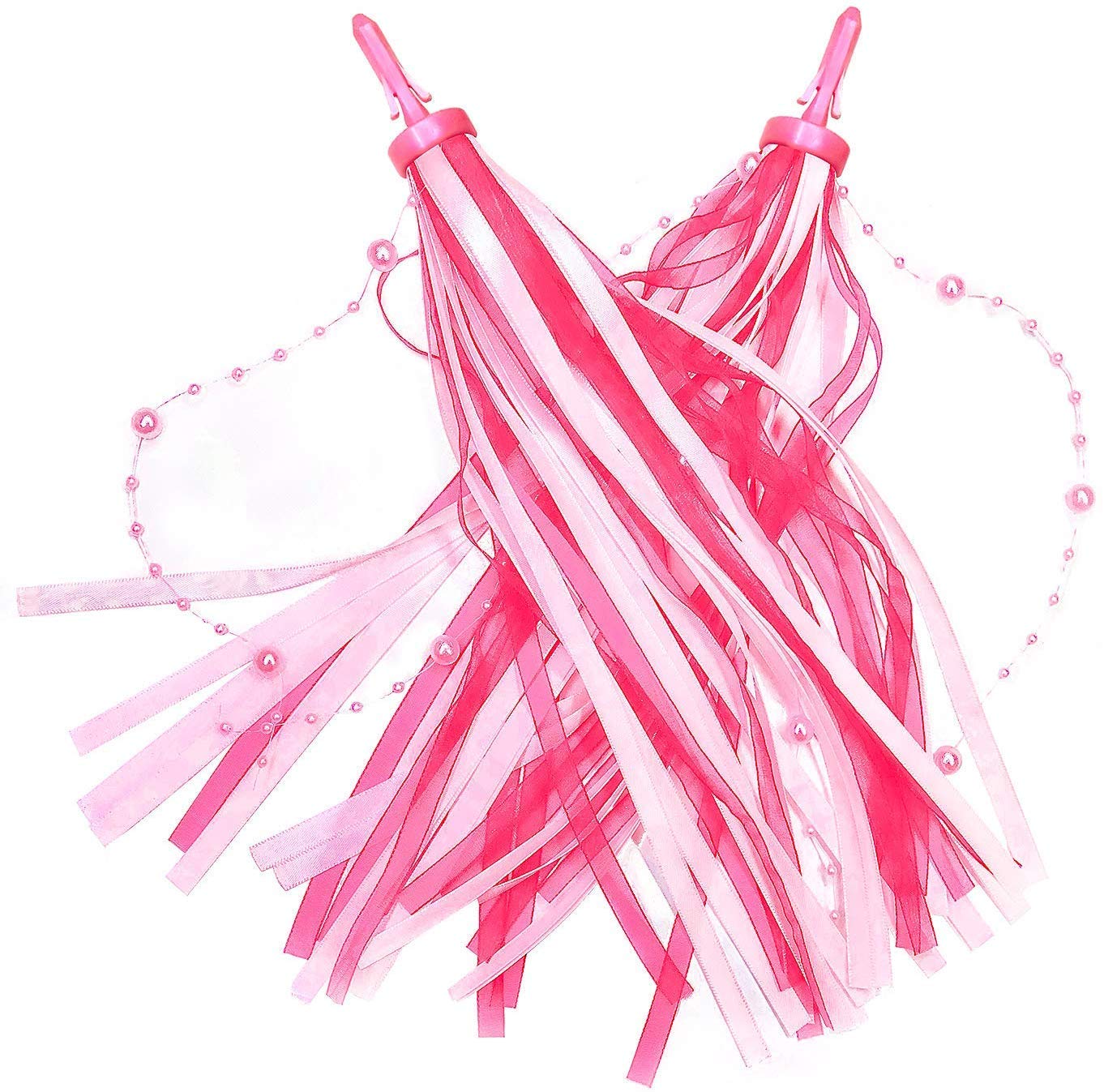 Kortes 2 Pack Colorful Bike Streamers for Kids - Handlebar Tassels & Ribbons Accessories for Boys and Girls - Perfect for Birthday Gifts, Cycling Fun, and Bike Decorations