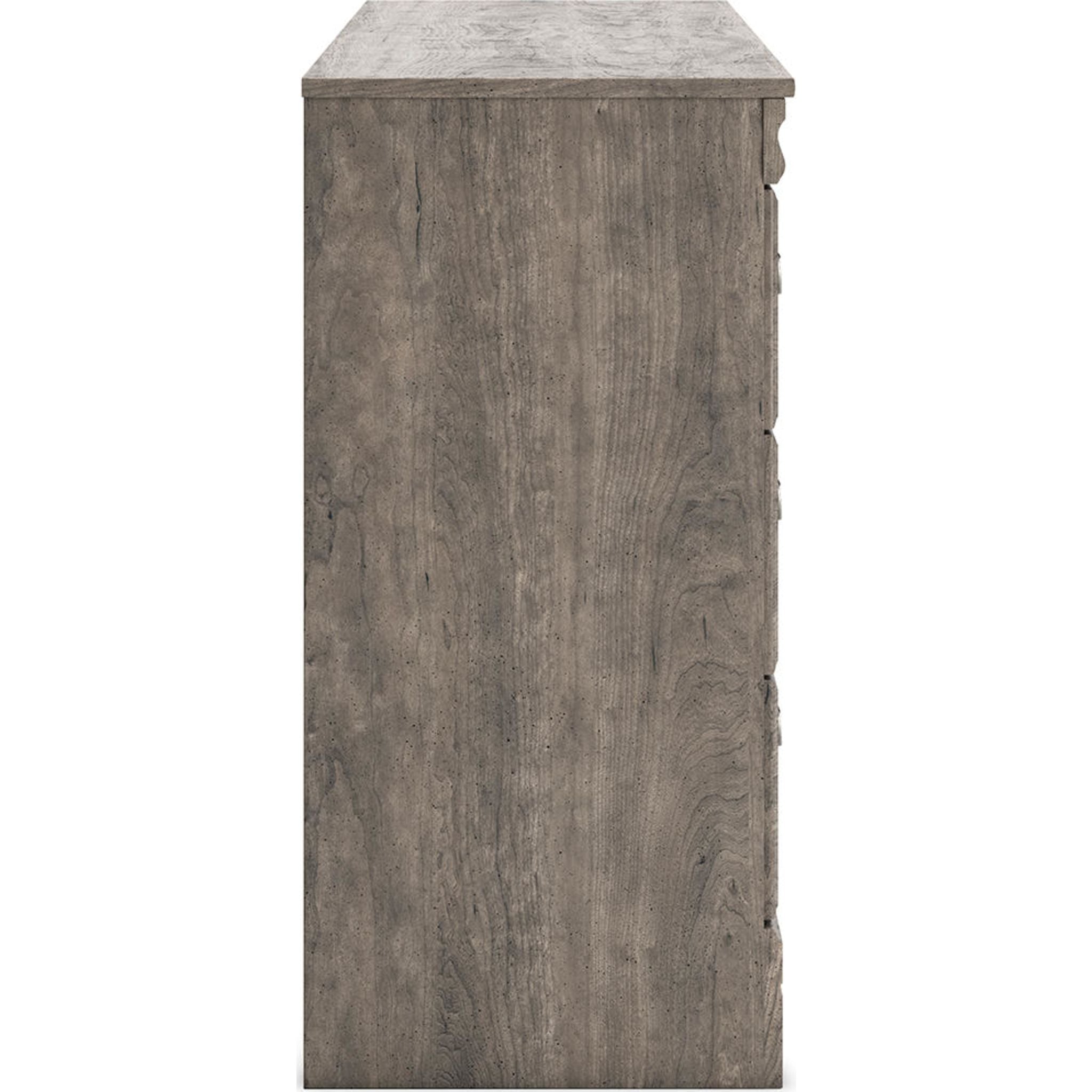 Bayzor 5-Piece Full Sleigh Bedroom Set in Gray - Modern Bed Frame, Nightstand & Dresser for Cozy Master Bedroom Decor