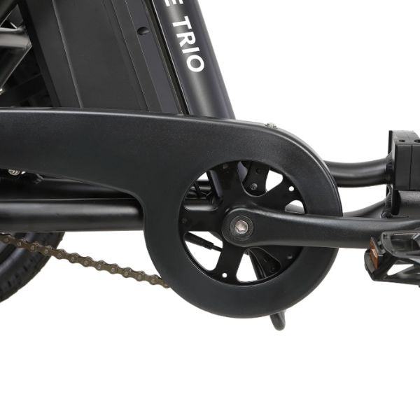 Go Bike TRIO Crossover Lightweight Foldable Electric Tricycle for Adults - 250W Motor, 20MPH, 30-50 Mile Range - Perfect for Commuting, Urban Travel & Senior Mobility