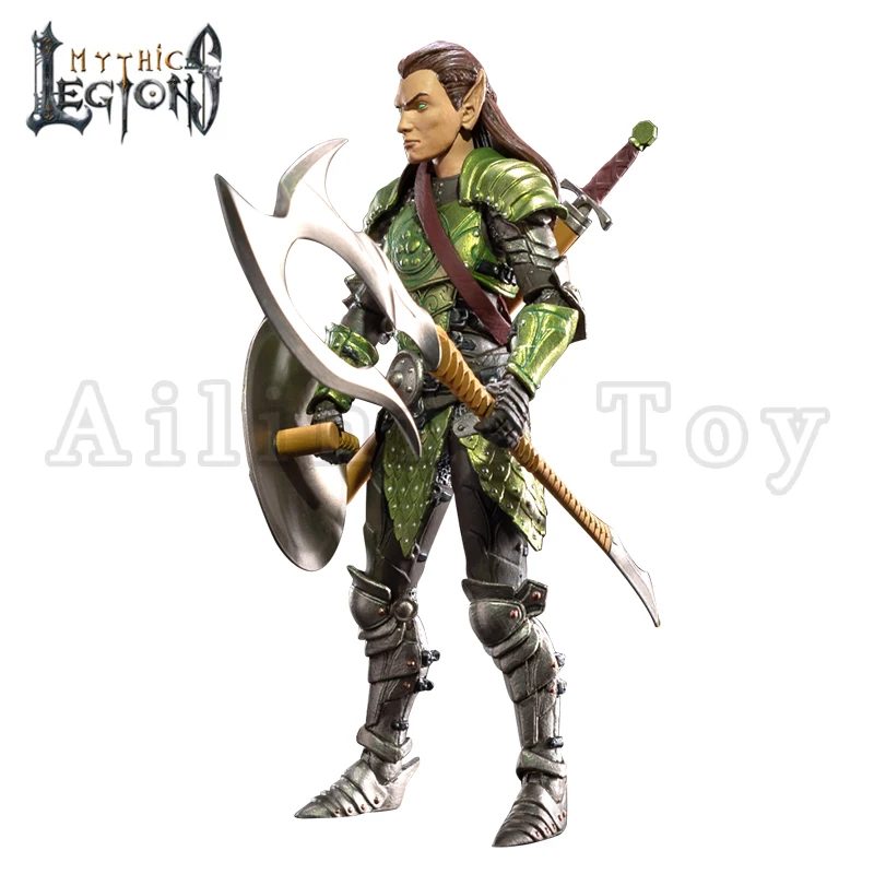 Mythic Legions 1/12 Scale 6-Inch Deluxe Male Elf Builder Ver 2.0 Action Figure by Four Horsemen Studios - Perfect for Collectors, Display & Fantasy Role-Playing Games