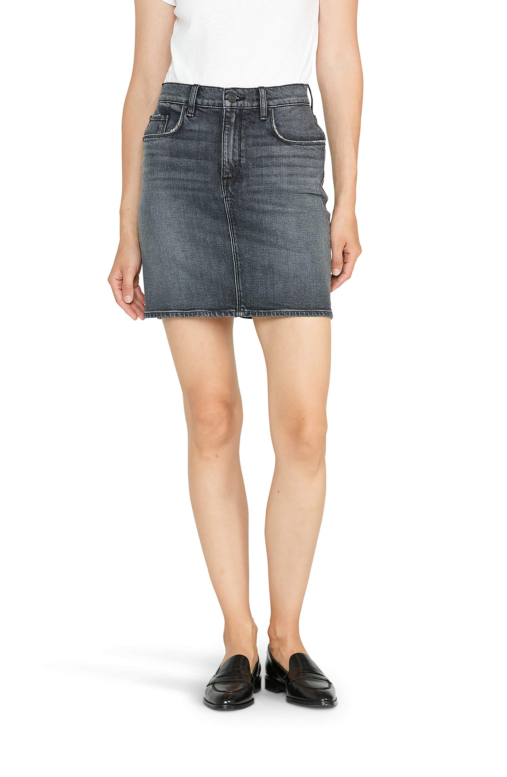 HUDSON Women's Lulu 5 Pocket Denim Skirt - High Waist Stretch Denim Skirt for Women | Casual & Chic Style | Perfect for Everyday Wear, Date Night & Office Outfits