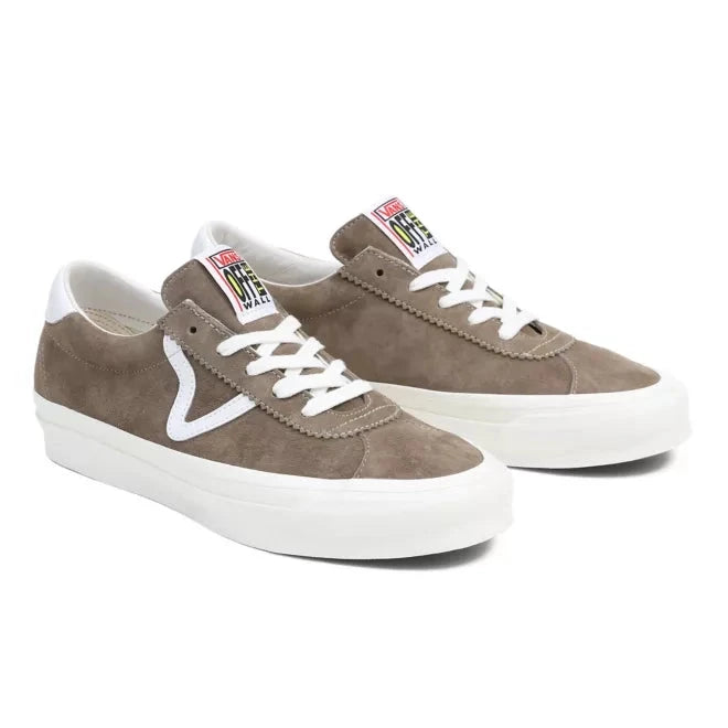 VANS Women's Sport Low Top Sneakers - Walnut Brown Casual Shoes for Walking, Running & Everyday Wear