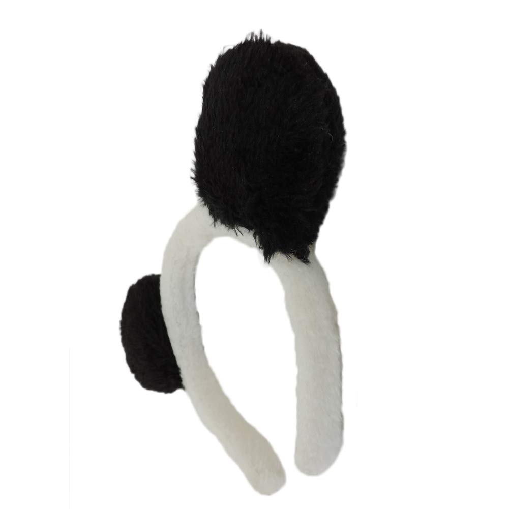 Kids Panda Bear Ears Headband - Adjustable Costume Accessory for Dress Up & Play | Perfect for Halloween, Cosplay, Birthday Parties & Pretend Play