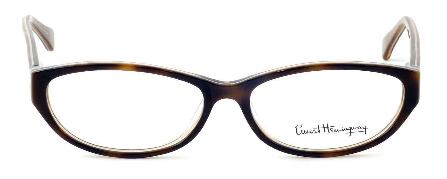 Ernest Hemingway 4652 Designer Reading Glasses in Tortoise +2.75 Strength - Stylish Readers for Men & Women - Perfect for Reading, Computer Use & Daily Wear