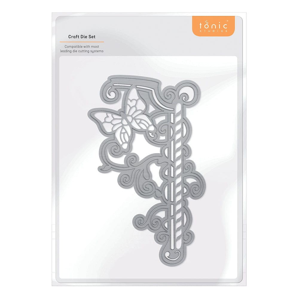 Ulysses Butterfly Arch Die Set 4743E - Scrapbooking & Card Making Craft Supplies for DIY Projects