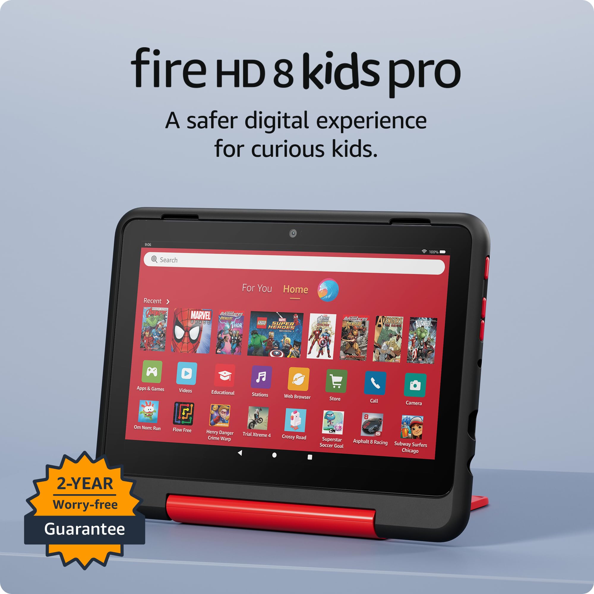 New Amazon Fire HD 8 Kids Pro Tablet (2024 Release) - 8