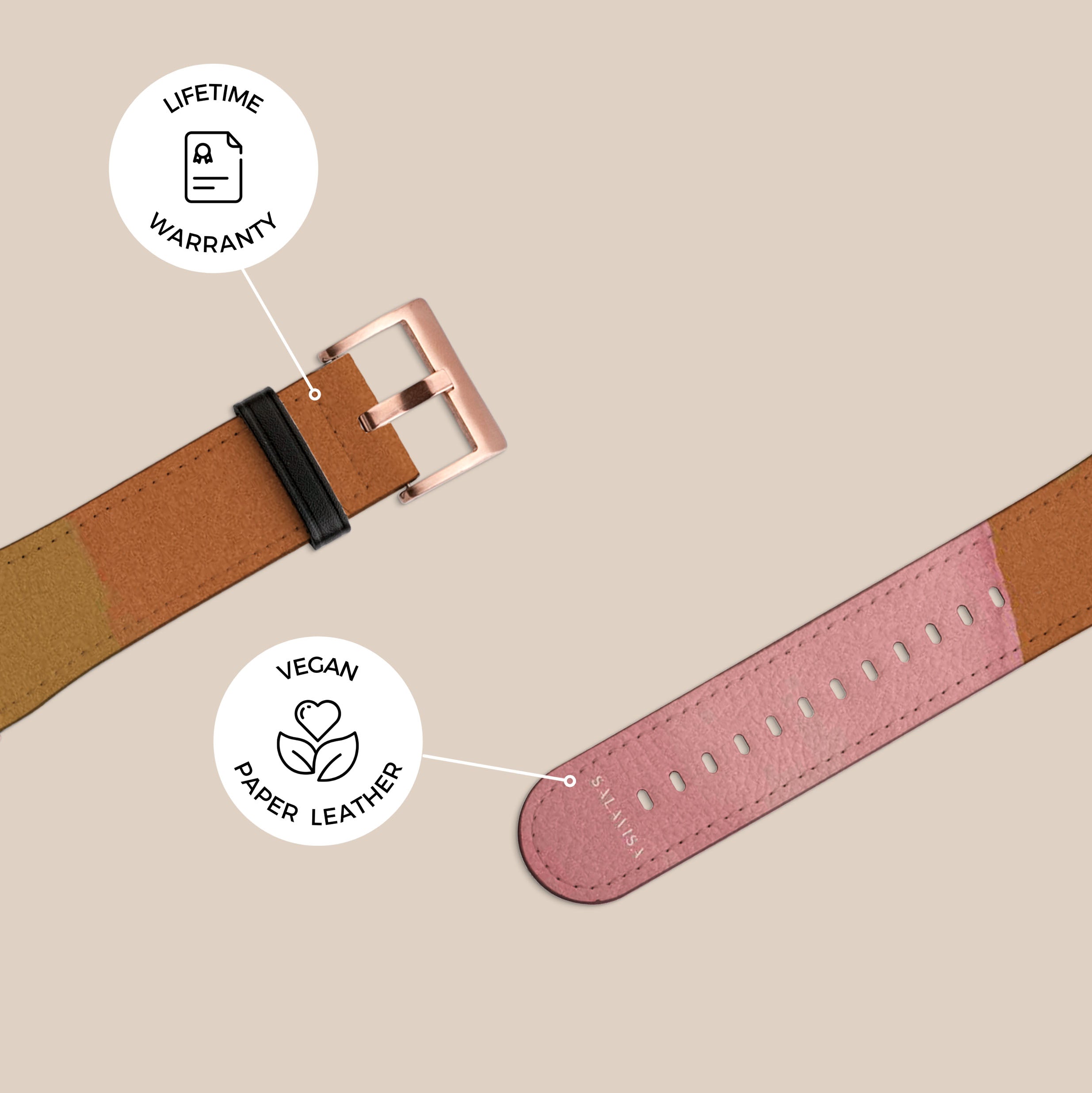 Harmony Watercolor Galaxy Watch Band - Stylish & Durable Replacement Strap for Samsung Galaxy Watch - Perfect for Workouts, Running & Everyday Wear