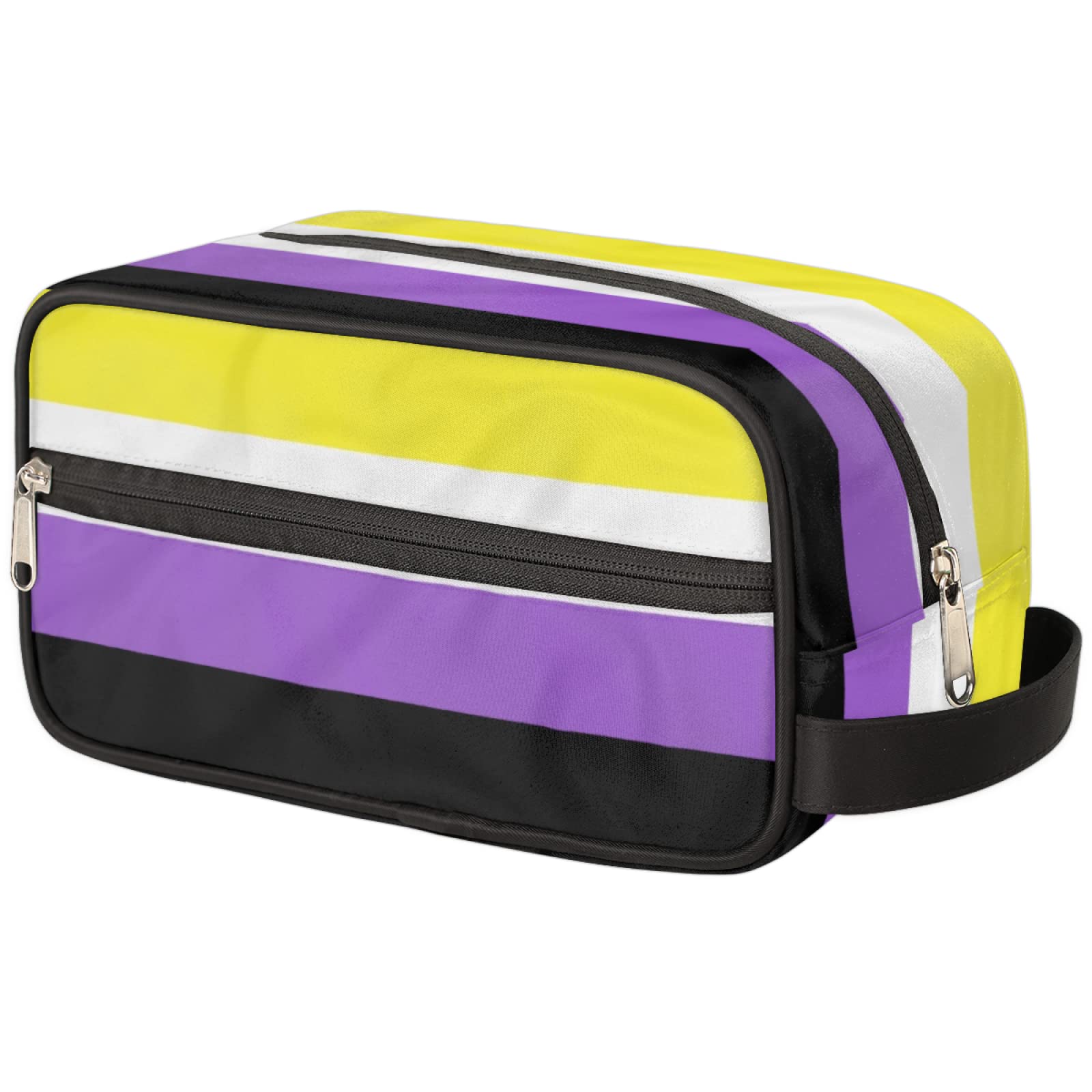 LGBTQ+ Pride Travel Toiletry Bag - Waterproof Cosmetic Organizer for Women & Men | Gym, Camping, Travel Essentials