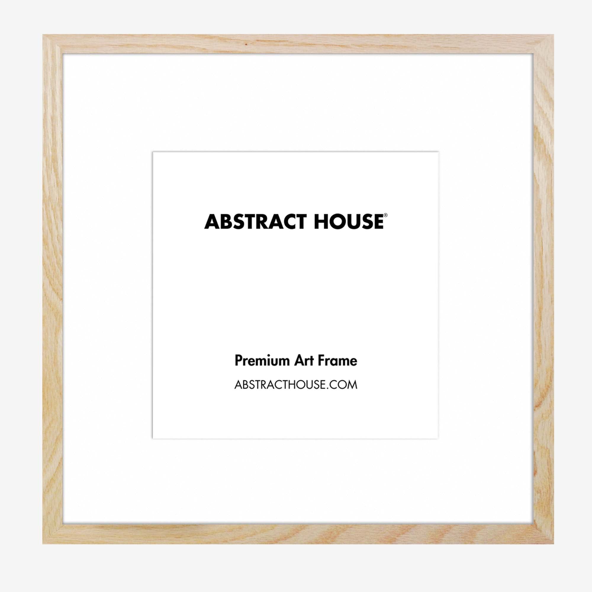 50 x 50 cm Wooden Picture Frame - Square Wall Art Display for Photos, Posters, and Canvas - Perfect for Home Decor, Office, and Gallery Wall Display