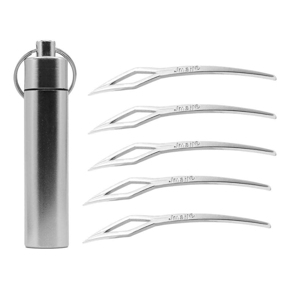 LOSA Professional Dreadlocks Crochet Needles Set - 5 Pack Interlocking Tools for Hair Braiding, Wig Making & Extensions | Perfect for Salon, DIY Hair Styling & Natural Hair Care