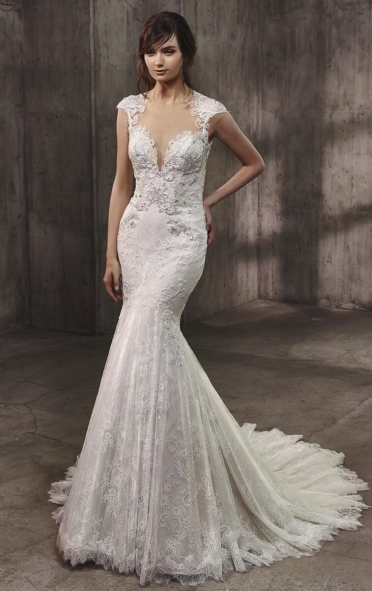 Badgley Mischka Antoinette Women's Dress Size 12 - Elegant Evening Gown for Weddings, Galas & Formal Events