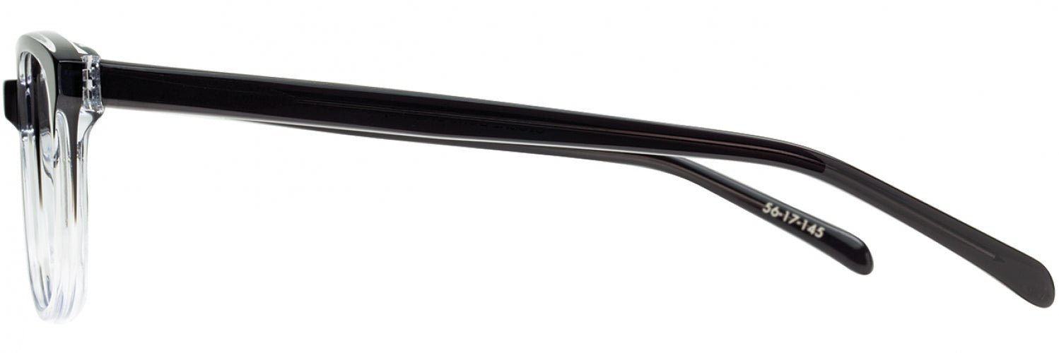 Alan J AJ124 Stylish Eyeglasses for Men & Women - Lightweight Comfortable Frame for Reading, Work & Daily Use