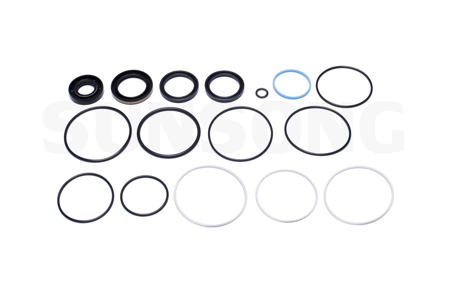 Sunsong 8401187 Steering Gear Seal Kit - High-Quality Replacement for Smooth Steering Performance | Perfect for Car, Truck, and SUV Repairs