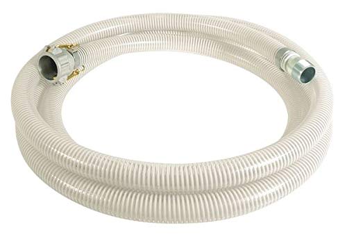 1-1/2 Inch Heavy Duty Water Hose Assembly - 20 Ft Flexible Garden Hose for Outdoor Use, Lawn Irrigation, Car Washing & More