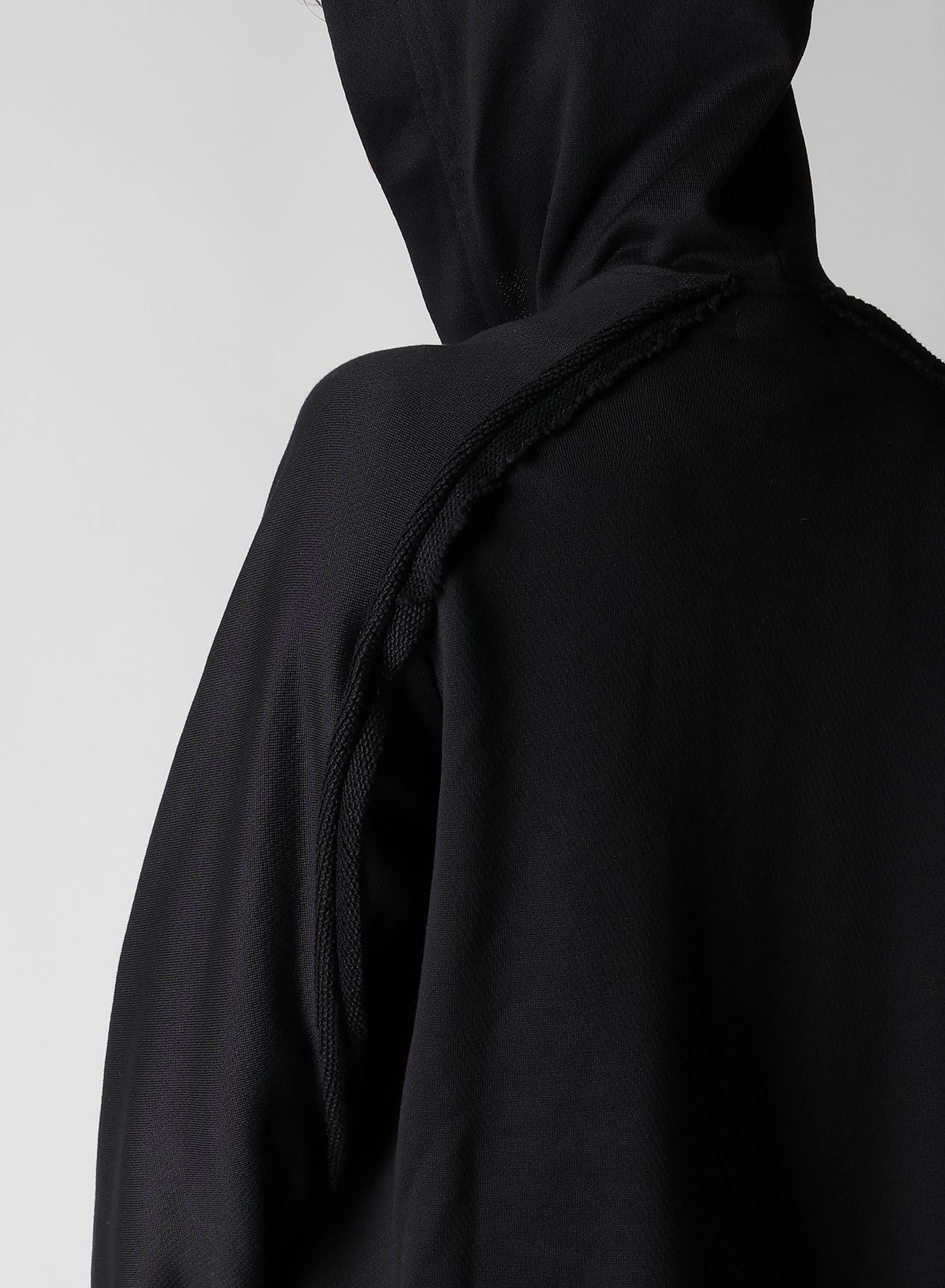 COTTON SMITH POCKET DETAIL UNBALANCED HOODIE - Men's Casual Pullover Sweatshirt with Asymmetrical Design | Perfect for Streetwear, Lounge & Everyday Comfort