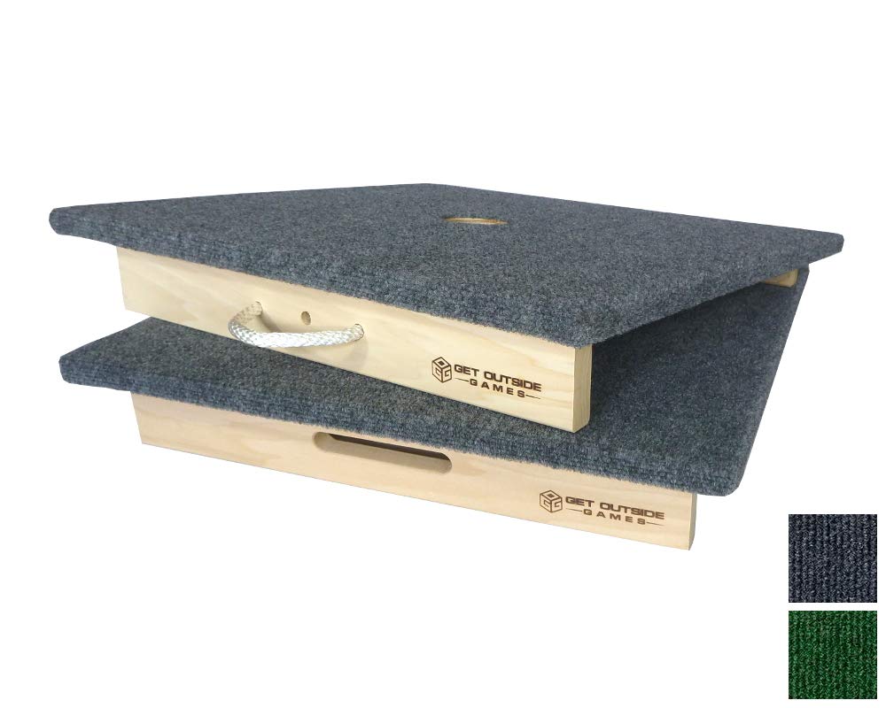 Premium 1 Hole Washer Toss Game Set - Outdoor Lawn Washers Boards for Backyard, Tailgate, and Camping Fun