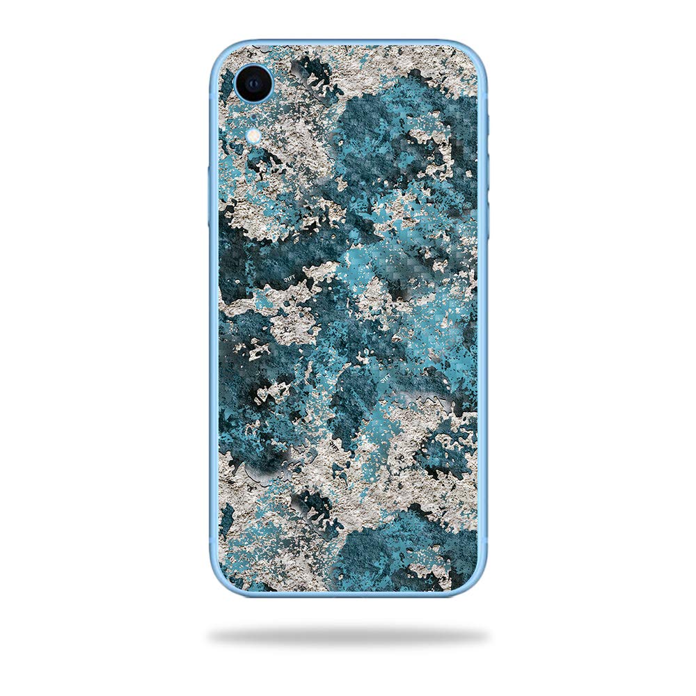 MightySkins Carbon Fiber Skin for Apple iPhone XR - Rift | Protective Durable Textured Cover | Easy to Apply & Remove | Made in USA | Perfect for Daily Use, Travel & Outdoor Activities