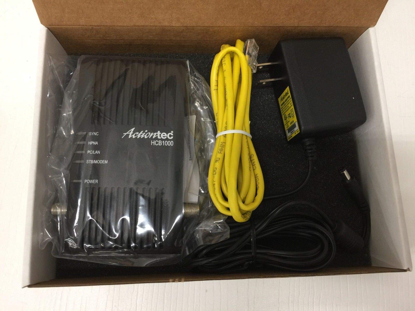 High-Speed Ethernet to Coax HPNA Adapter - Extend Wired Network for Homes with Satellite TV - Perfect for Home Office, Gaming & Streaming