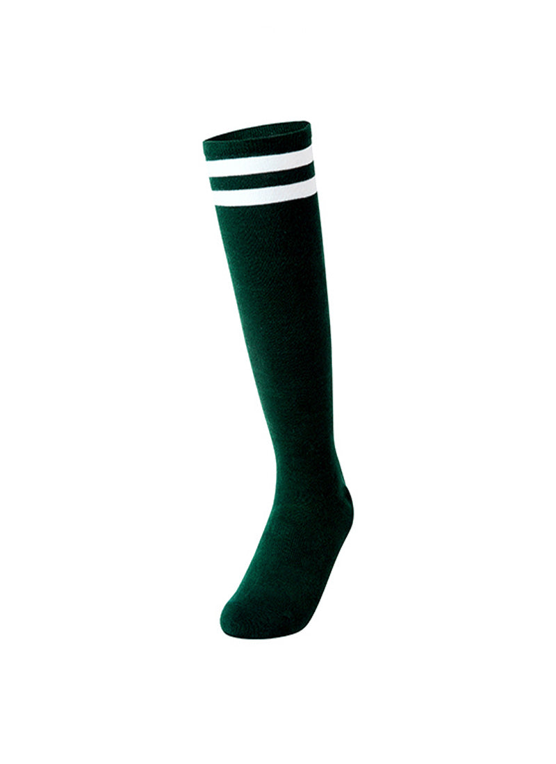Double Lettering Knee High Socks for Women - Fashionable & Comfortable Crew Socks for Casual Wear, Sports, and Outfits