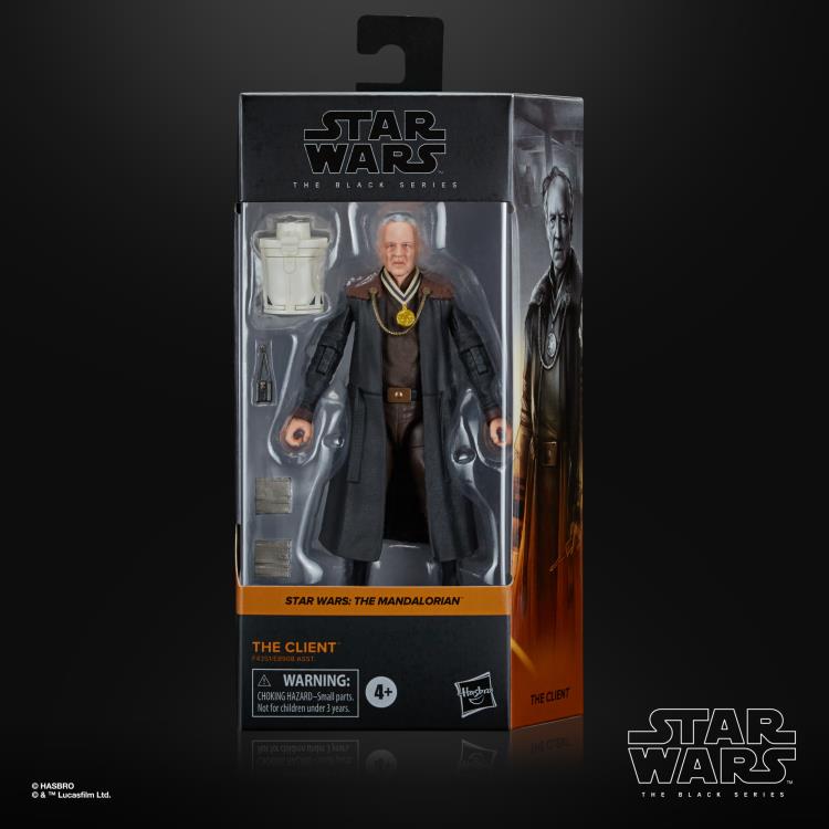 Star Wars The Black Series The Client Action Figure - The Mandalorian Collectible Toy for Fans & Display - Perfect for Cosplay, Gifts, and Home Decor