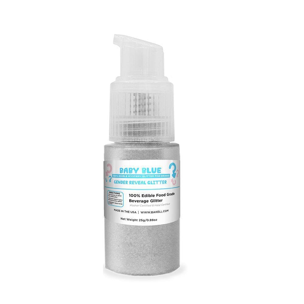 25g Baby Blue Gender Reveal Spray Pump - Perfect for Gender Reveal Parties, Baby Showers & Celebrations