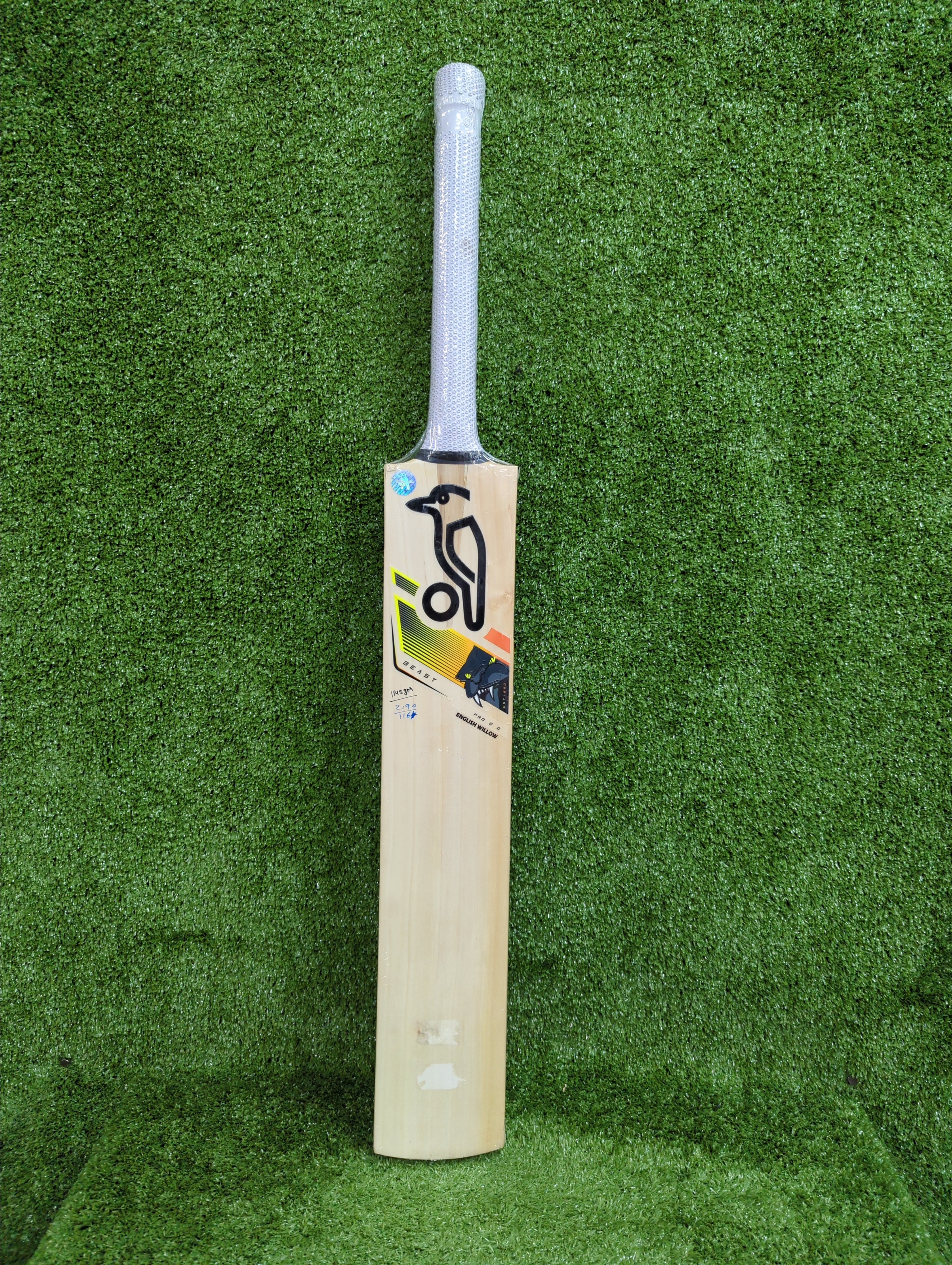 Kookaburra Beast Pro 2.0 English Willow Cricket Bat - Premium Professional Grade for Match Play | Perfect for Club Cricket & Tournament Games