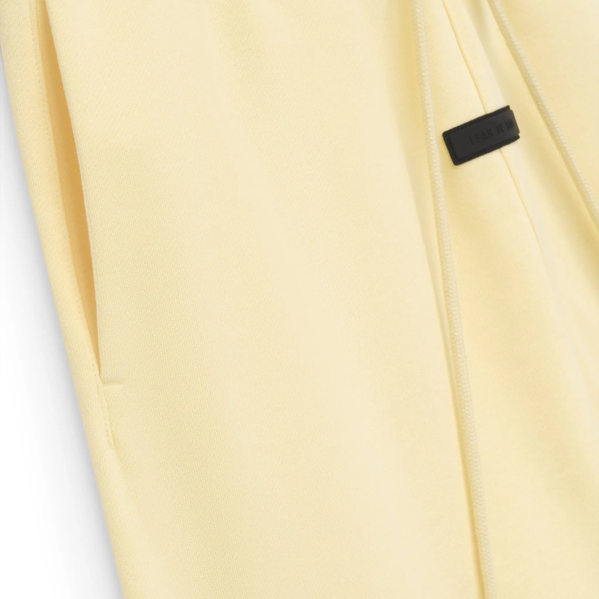 Fear of God Essentials Garden Yellow Sweatpants for Men - FW23 Collection | Comfortable Casual Joggers for Lounge, Streetwear & Everyday Wear