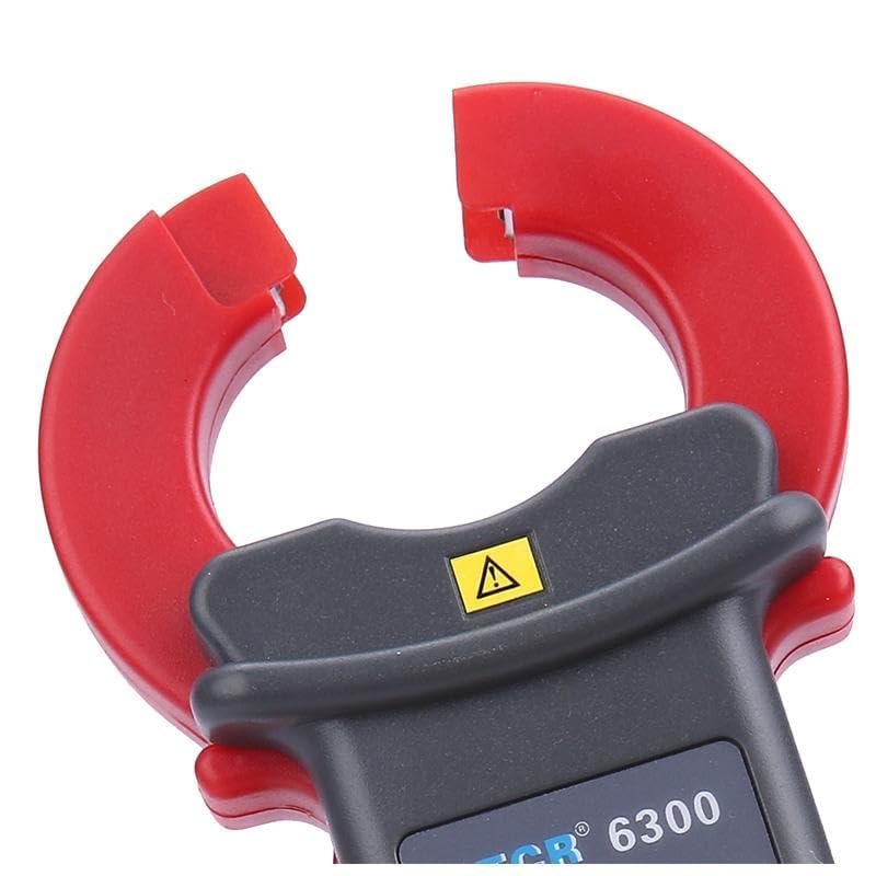 ETCR6300 Digital Clamp Meter - High Accuracy AC Current Tester (0.000mA-60.00A) with LCD Display, 0.001mA Resolution, 25×30mm Clamp & USB Interface - Perfect for HVAC, Electrical Maintenance and Industrial Current Measurement