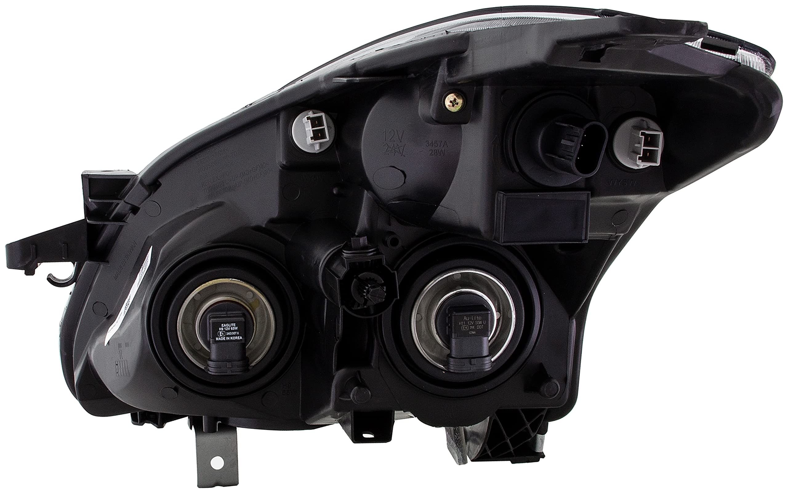 Dorman 1592299 Driver Side Headlight Assembly Compatible with Nissan Altima, Maxima, Rogue, Sentra & More - Replacement for Broken or Foggy Headlights (Perfect for Night Driving & Improved Visibility)